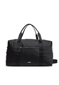 Calvin Klein Torba Sleek Nylon Weekender Bag LV04D3043G Czarny. Kolor: czarny. Materiał: materiał