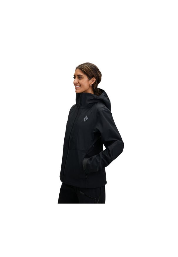 Damska elastyczna kurtka narciarska Black Diamond Recon. Kolor: czarny. Sezon: zima. Sport: narciarstwo