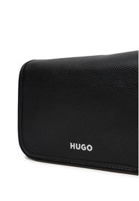 Hugo - HUGO Torebka 50541869 Czarny. Kolor: czarny. Materiał: skórzane #4