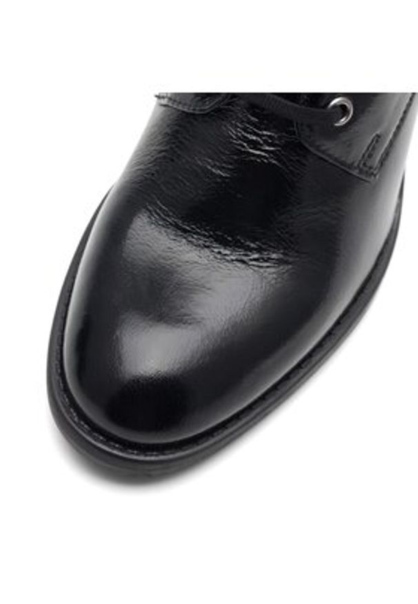 Lasocki Półbuty WI23-RUTH-06 Czarny. Kolor: czarny. Materiał: lakier, skóra