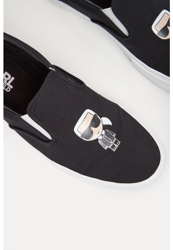 Karl Lagerfeld - Slippers Kampus KARL LAGERFELD. Zapięcie: bez zapięcia. Wzór: nadruk