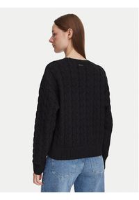 Guess Sweter W6YR21 Z0965 Czarny Regular Fit. Kolor: czarny. Materiał: syntetyk #2