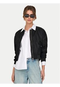 only - ONLY Kurtka bomber Tatjano 15336394 Czarny Regular Fit. Kolor: czarny. Materiał: syntetyk #2