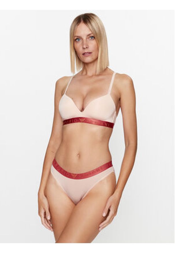 Emporio Armani Underwear Figi klasyczne 162525 3F235 03050 Beżowy. Kolor: beżowy. Materiał: bawełna, syntetyk