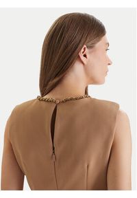 Marciano Guess Sukienka koktajlowa 6RGK18 9373Z Beżowy Regular Fit. Kolor: beżowy. Materiał: syntetyk. Styl: wizytowy #3