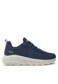 skechers - Skechers Sneakersy Bobs B Flex-Visionary Essence 117346/NVY Granatowy. Kolor: niebieski. Materiał: mesh, materiał