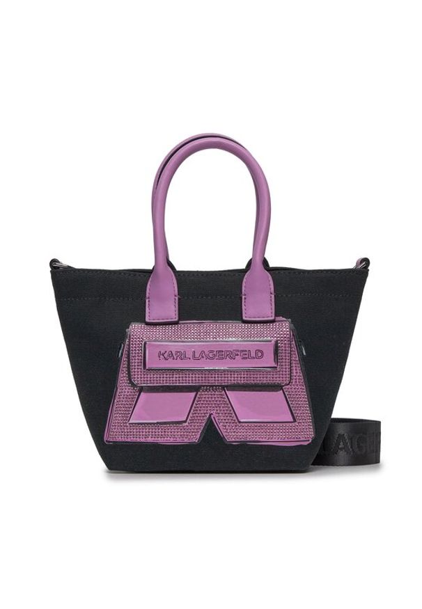 Karl Lagerfeld - Torebka KARL LAGERFELD. Kolor: czarny