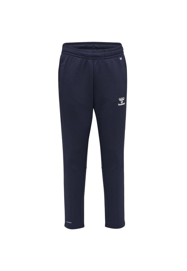 Spodnie dresowe dla dzieci Hummel hmlCORE. Kolor: niebieski. Materiał: dresówka. Sport: fitness, piłka nożna