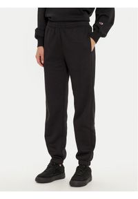 Champion Spodnie dresowe 117583 Czarny Regular Fit. Kolor: czarny. Materiał: bawełna #1