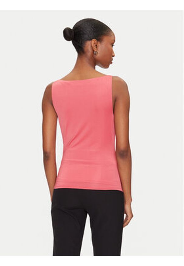 Marciano Guess Top 5GGP07 6259A Koralowy Regular Fit. Kolor: pomarańczowy. Materiał: syntetyk