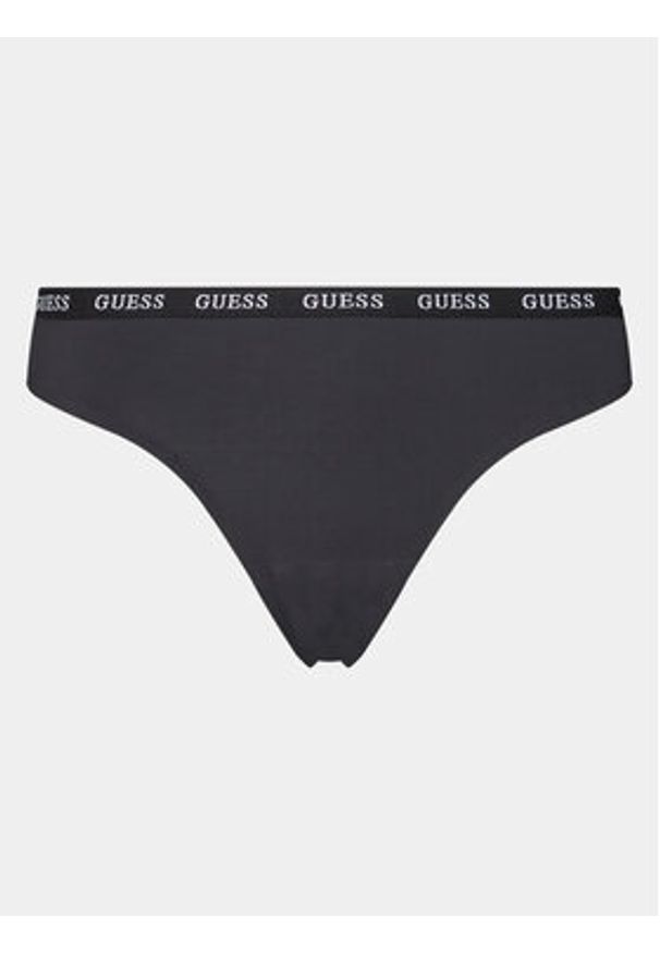 Guess Figi brazylijskie Darcey O3YE00 KBS50 Czarny. Kolor: czarny. Materiał: syntetyk