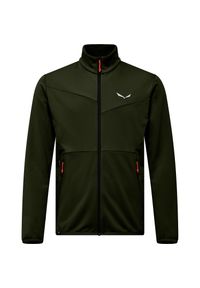 Salewa - Bluza trekkingowa męska Puez Cammino PL. Kolor: zielony. Materiał: materiał
