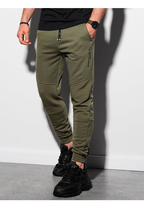 Szare spodnie Ombre Clothing