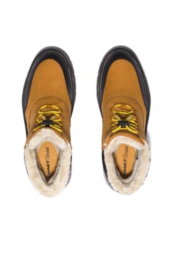 Timberland Trapery Brooke Valley Winter Wp TB0A5XZR2311 Brązowy. Kolor: brązowy. Materiał: nubuk, skóra