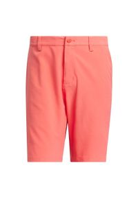 Adidas - Ultimate365 8.5-Inch Golf Shorts. Kolor: czerwony, wielokolorowy, różowy. Materiał: materiał. Sport: golf