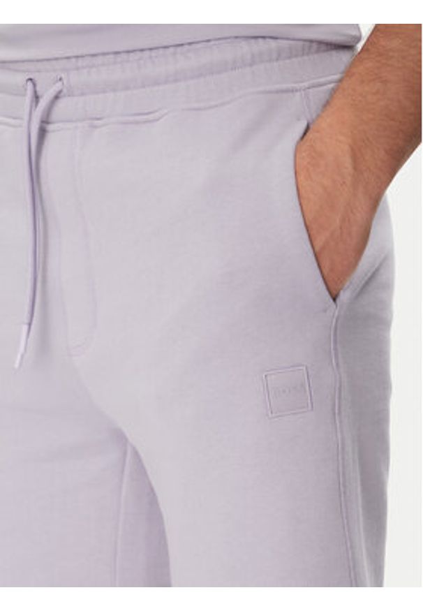 BOSS Szorty sportowe Sewalk 50511726 Fioletowy Regular Fit. Kolor: fioletowy. Materiał: bawełna. Styl: sportowy