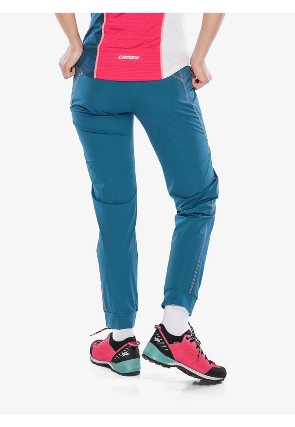 CRAZY - Spodnie turystyczne damskie Crazy Pant Exit Light. Kolor: zielony. Sezon: lato. Sport: turystyka piesza