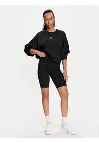 Adidas - adidas Bluza Essentials IW0953 Czarny Loose Fit. Kolor: czarny. Materiał: bawełna #3