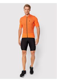 Quest Koszulka rowerowa Go Anywhere Pomarańczowy Slim Fit. Kolor: pomarańczowy. Materiał: syntetyk #4