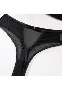 Intica - Komplet bielizny z koronką na specjalne okazje Sylvia. Kolor: czarny. Materiał: koronka. Wzór: koronka #6