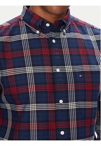 TOMMY HILFIGER - Tommy Hilfiger Koszula Herit Oxford MW0MW39681 Granatowy Regular Fit. Kolor: niebieski. Materiał: bawełna #4