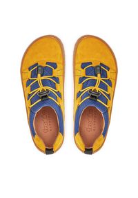 Froddo Sneakersy Barefoot Track G3130243-3 D Żółty. Kolor: żółty. Materiał: materiał #3