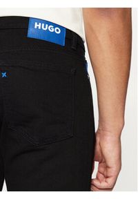 Hugo - HUGO Jeansy Ash 50511483 Czarny Slim Fit. Kolor: czarny #5