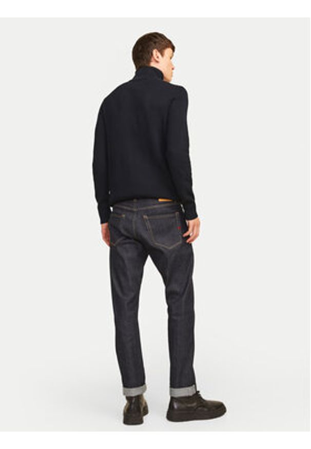 Jack & Jones Sweter Perfect 12257773 Czarny Regular Fit. Kolor: czarny. Materiał: syntetyk, bawełna