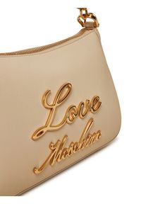Love Moschino - LOVE MOSCHINO Torebka JC4313PP0LKK0110 Beżowy. Kolor: beżowy. Materiał: skórzane #3