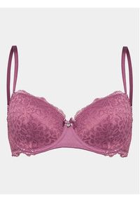 Hunkemöller Biustonosz balkonetka Marine 202702 Fioletowy. Kolor: fioletowy