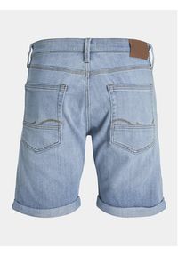 Jack & Jones - Jack&Jones Szorty jeansowe Chris 12249095 Niebieski Relaxed Fit. Kolor: niebieski. Materiał: bawełna #4