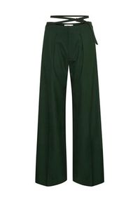 GESTUZ - Gestuz Spodnie materiałowe 10908274 Zielony Regular Fit. Kolor: zielony. Materiał: materiał, syntetyk #3