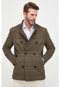 TOMMY HILFIGER - Tommy Hilfiger kurtka męska kolor zielony przejściowa. Okazja: na co dzień. Kolor: zielony. Styl: casual #1