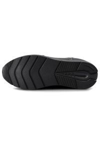 Czarne Sneakersy Cross Jeans Damskie Sportowe Buty. Okazja: na uczelnię. Kolor: czarny. Materiał: materiał, skóra ekologiczna. Szerokość cholewki: normalna. Wzór: aplikacja. Styl: sportowy #3