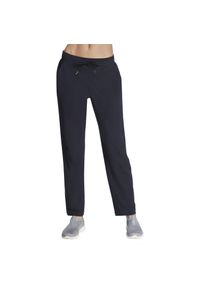 skechers - Spodnie sportowe damskie Slip-Ins: GO Walk Uptown Pant. Kolor: czarny. Materiał: nylon