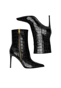 Eva Minge Botki HALA-9596-223 Czarny. Kolor: czarny. Materiał: skóra #4