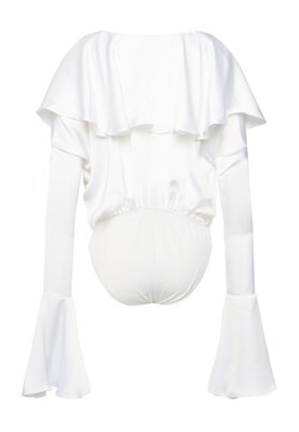 NORMA KAMALI Body ST125BCBO85944 Biały Loose Fit. Kolor: biały. Materiał: syntetyk