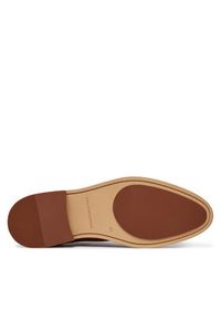 TOMMY HILFIGER - Tommy Hilfiger Półbuty Hilfiger Leather Dress Shoe FM0FM05777 Brązowy. Kolor: brązowy. Materiał: skóra #6