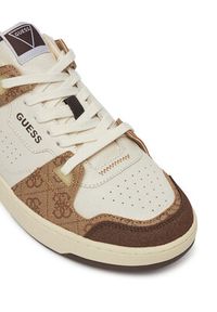 Guess Sneakersy FMJVIN LEL12 Beżowy. Kolor: beżowy. Materiał: skóra #3