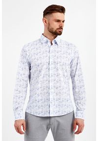 Koszula męska PERROS-W JOOP!. Typ kołnierza: kołnierzyk klasyczny. Materiał: bawełna, tkanina. Styl: klasyczny #3
