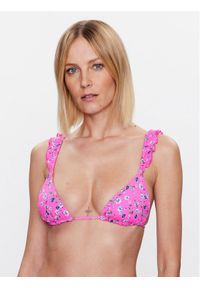 Góra od bikini Maaji. Kolor: różowy. Materiał: syntetyk #1