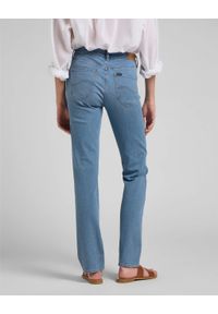 Lee - LEE MARION STRAIGHT DAMSKIE SPODNIE JEANSOWE MID CHARLY L301QDUG 112144993