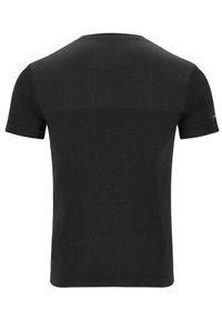 ENDURANCE - Koszulka treningowa męska Endurance Jaro Melange Seamless S/S. Kolor: szary. Sport: fitness