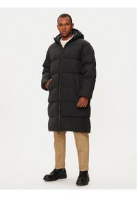TOMMY HILFIGER - Tommy Hilfiger Kurtka puchowa MW0MW37368 Czarny Regular Fit. Kolor: czarny. Materiał: syntetyk. Sezon: zima #1