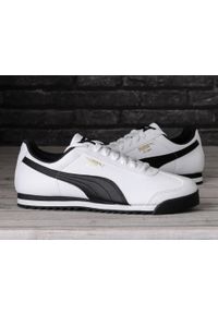 Buty Puma Roma Basic, Mężczyźni. Kolor: wielokolorowy, czarny, biały. Materiał: materiał, skóra ekologiczna. Sport: turystyka piesza