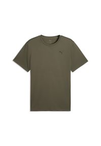 Puma - Męska koszulka Train All Day Essentials Poly Texture PUMA. Kolor: zielony. Materiał: materiał. Sport: fitness #1