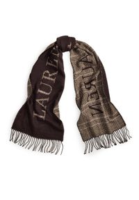 Lauren Ralph Lauren - LAUREN RALPH LAUREN Szalik 454960038005 Brązowy. Kolor: brązowy. Materiał: akryl #1