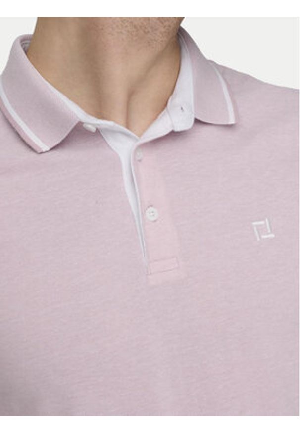Only & Sons Polo Fletcher 22024827 Różowy Regular Fit. Typ kołnierza: polo. Kolor: różowy. Materiał: bawełna