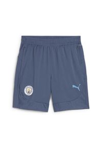 Puma - Spodenki treningowe Manchester City 2024/25. Kolor: niebieski