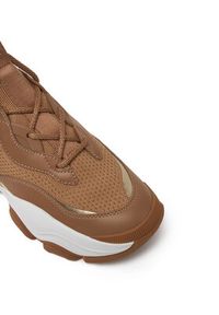 Michael Kors Sneakersy Atlas Knit 43R5ATFS2L Brązowy. Kolor: brązowy. Materiał: materiał